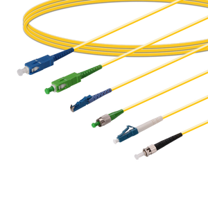 Yüksek performanslı SC FC LC ST APC UPC G652D G657A tek modlu çok modlu Simplex dubleks 3.0mm LSZH/PVC Fiber optik yama kablosu - Product Image 6
