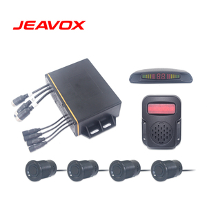 Parking <strong>Sensor</strong> Auto Aid LED Display Radar Alarm System with <strong>4</strong> <strong>Sensors</strong> <strong>Reverse</strong> Backup Monitor Detector for Truck Universal IP 69K