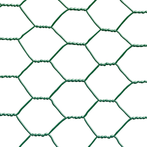 Malla de alambre de pollo fino Tela de herrajes Red hexagonal de hierro galvanizado Malla de alambre hexagonal torcida Doble - Product Image 2