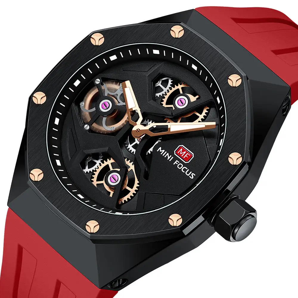 Relogio De Pulso Masculino Mini Focus Mf0422 cinturino in Silicone luminoso orologio sportivo da uomo famosi orologi firmati di marca per uomo