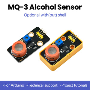 高精度MQ-3アルコールセンサー電気化学センサー呼吸ガスエタノール検出ガスセンサーモジュールArduino用 - Product Image 3