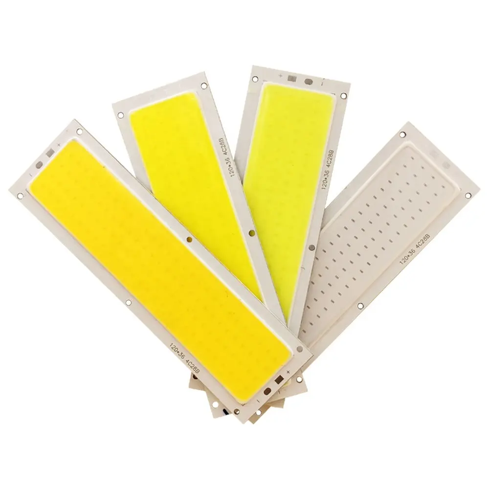 COOLEEON 120*36mm COB Chip on Board Cob LEVOU Diodo Emissor de Luz Diodo Emissor de Luz