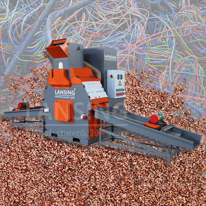 Lansing the <strong>Fine</strong> Quality Copper Cable Granulator Machine 100-250kg/h <strong>Scrap</strong> Copper Wire Recycling Machines Copper Wire Crusher