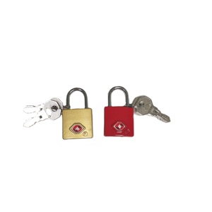 2 tuşları ile sıcak satış özel Mini asma kilit TSA asma kilit - Product Image 1