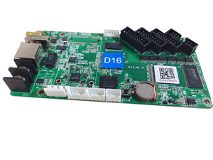 HuiDuワイヤレスフルカラー非同期小画面制御カードHD-D16 LEDバナーコントローラー - Product Image 3