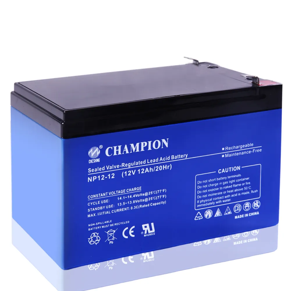 12v battery 12v 12ah Valve Regulated Lead-acid Battery Rechargeable Battery Stable quality