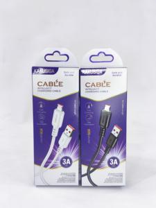 KAKUSIGA mikro USB hızlı şarj kablosu 3A 1M-güçlendirilmiş kalın telli yüksek hızlı veri senkronizasyonu - Product Image 5
