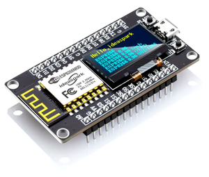 ESP8266 Nodemcu Programmable Development Board mit 2,44 cm OLED-Display WiFi-Modul Micro USB für DIY-Projekte