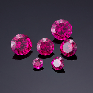 Roundl Lab Grown Corundum Hydrothermal <strong>Ruby</strong> Stone Lab Created <strong>Ruby</strong> - Product Image 4