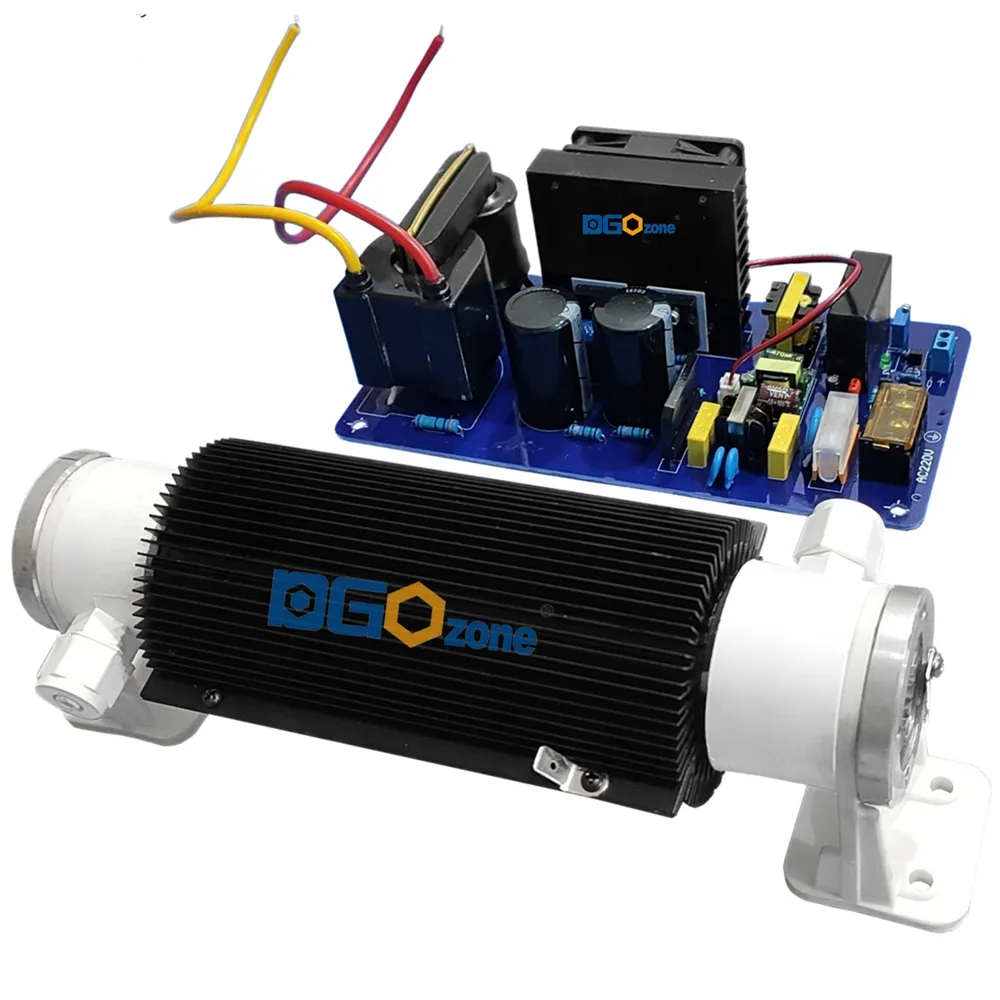 Generador de ozono de 10 G/H para purificación de agua, tubo de cerámica de refrigeración de aire, ozonizador, purificador de agua DGOzone KHT-10GOA1/A2 (fabricante)