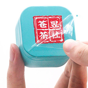 転写印刷永久粘着包装ラベルステッカー防水ビニールカスタムロゴ3DUV転写ステッカー - Product Image 1