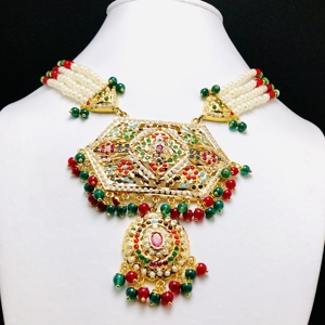 Hint takı Rani Haar Mala inciler kolye Sabyasachi mücevherat Haar zuzumücevherleri Nizam mücevher kolye <span class=keywords><strong>Safinaz</strong></span>