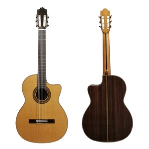 Китайские струнные Музыкальные инструменты Master luthiers делают профессиональные Классические гитары с вырезом - Product Image 2