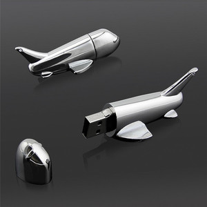 热销创意金属u盘外壳飞机个性USB2.0接口u盘商务礼品u盘 - Product Image 4