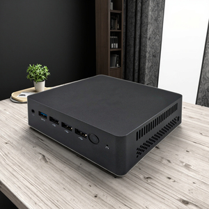 Mini PC de oficina ultrasilencioso DDR5 Memoria de 8GB Computadora integrada con USB Dual 4 con control de velocidad 128GB M.2 Disponibilidad en stock