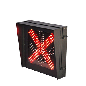 โรงงานผู้ผลิตดิจิตอลสีแดงข้ามลูกศรสีเขียวป้ายควบคุมเลน Led วิธีค้นหาจอแสดงผล - Product Image 1