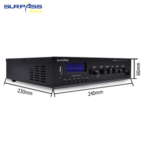 Public Address System Power <strong>Amplifier</strong> With USB/SD Music System <strong>Amplifier</strong> - Product Image 2