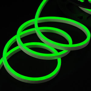 Led Neon işık RGB su geçirmez IP67 halat neon flex DC12V 24V silika jel vücut Neon ışık led ışık şeritler 10 m - Product Image 4