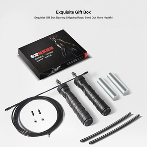 कस्टम लोगो के साथ फिटनेस समायोज्य भारी भारित उच्च गति रस्सी कूदना रस्सी - Product Image 6