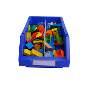 倉庫部品ビン収納部品ビン用の多次元プラスチックソリッドスタッカブル収納ビン - Product Image 3