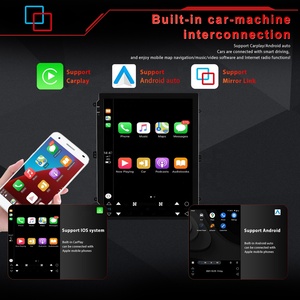 Podofo 8核4 + 64g 9.7 "垂直屏幕安卓车载收音机立体声全球定位系统4G WIFI BT AI Carplay DSP高分辨率DAB + 支持360摄像头 - Product Image 2