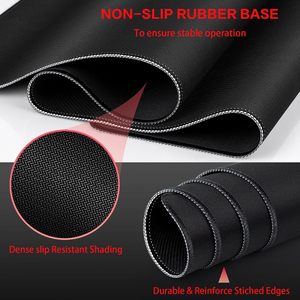<strong>Simple</strong> Clean XXL Desk Mat Non-slip <strong>Keyboard</strong> Pads Gaming Mousepad for Home/Office/Gaming Gifts Customization Hot Selling - Product Image 2