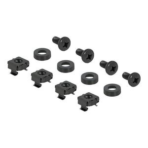 DELOCK 25,4cm 10Zoll Fachboden für Netzwerkschrank 1 HE Grau (91994511513) - Product Image 1