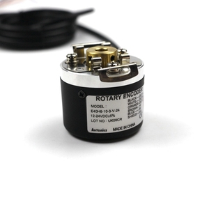 Autonics E60H20-8192-3-N-24เพลาเข้ารหัสแบบหมุนขนาดเส้นผ่าศูนย์กลาง20มม. ความละเอียด8192P/R NPN Open Collector ใหม่ดั้งเดิม - Product Image 5