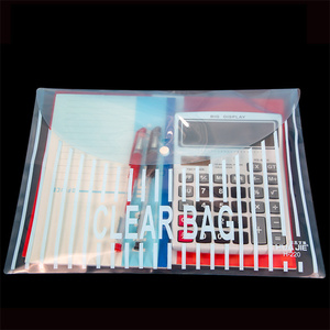 Xu hướng 2026 New dễ thương vật tư văn phòng trực tuyến giá rẻ nhất bán buôn A4 Pp túi tài liệu cho tập tin lưu trữ Bag với Snap Nút - Product Image 5