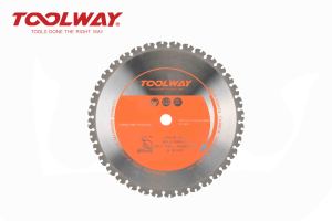 TOOLWAY 355x2.4x2.0x36Tx25.4ที่มีคุณภาพสูง TCT ใบเลื่อยสำหรับตัดเหล็กหิน - Product Image 5