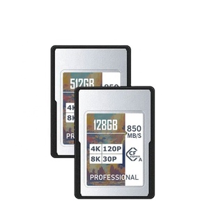 Tarjeta de almacenamiento Micro flash compatible con tarjeta de memoria CF Express tipo A 2 colores 128GB 256GB 512GB 1TB Compatible con cámara UHD