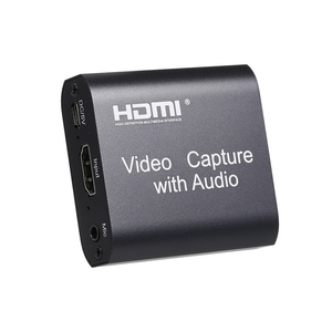 Tarjeta de captura de video HD con audio HD a USB2.0 Tarjeta de captura Entrada 4K Salida de 1080P Soporte Transmisión en vivo Juego Captura de video Negro - Product Image 1