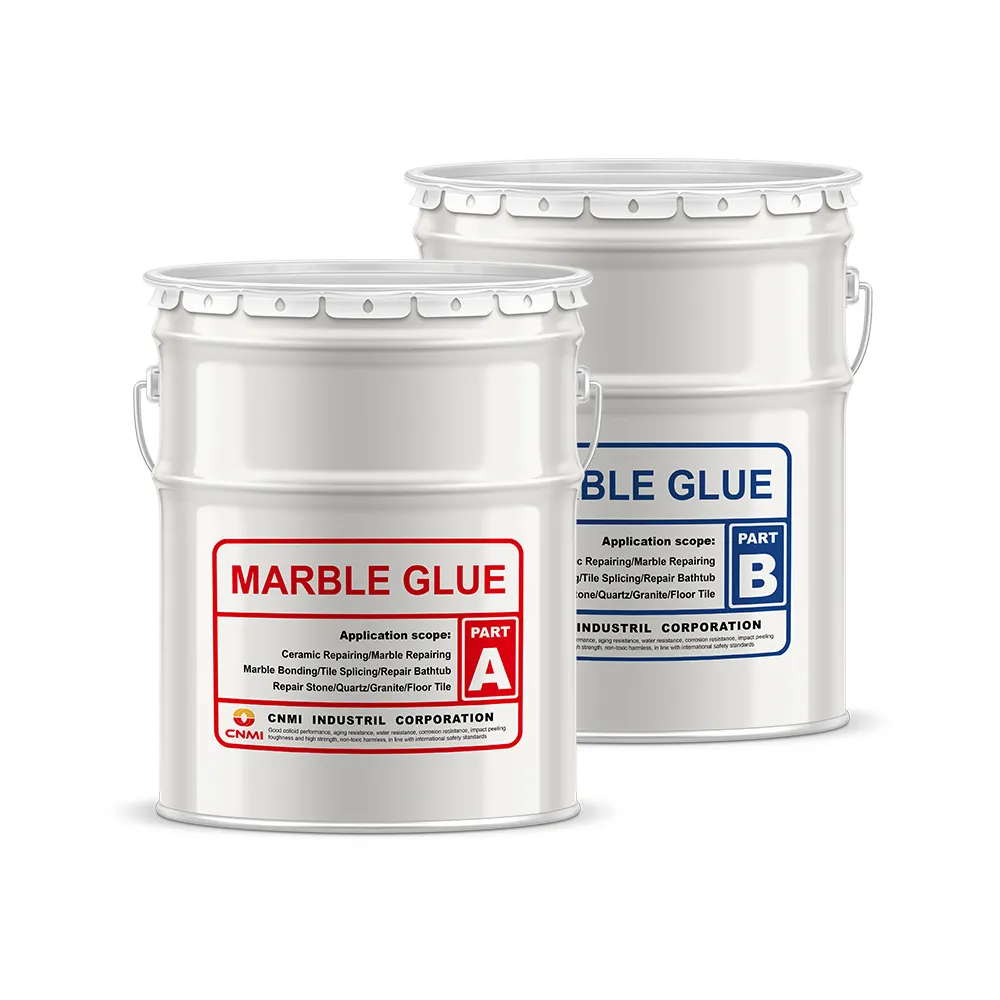 CNMI Marble Glue Tiles Gap Industry Adhesive Glue Multifunctional Ceramic for Marble Granite Stone Epoxy Resin and Hardener