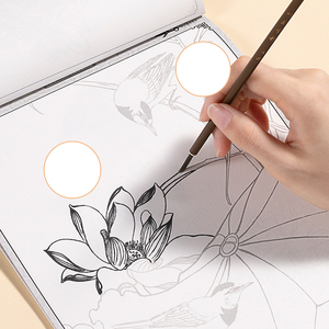 Tranh Trung Quốc thư pháp chuyên ngành giấy thực hành Thư Pháp cổ điển và vẽ cuốn sách vẽ trắng - Product Image 6