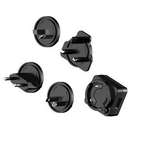 壁挂式U L 5W 6W 5v 0.5a 1a 5v 6v 12v交流dc usb开关电源适配器欧盟美国加湿器台灯迷你风扇交流适配器 - Product Image 2