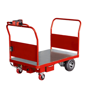 Plataforma motorizada para manejo de materiales, carrito de mesa con soporte de placa plana manual - Product Image 1