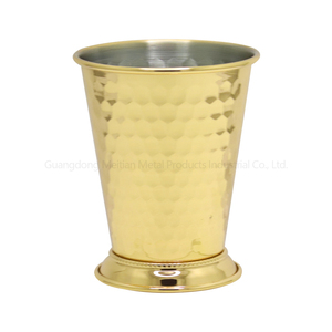 定制设计的不锈钢酒杯，带不同颜色的锤子表面，用于葡萄酒 - Product Image 4