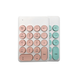 Wireless Number Pad, Slim 2.4G Wireless <strong>Numeric</strong> <strong>Keypad</strong> 18 Keys Wireless <strong>Numeric</strong> <strong>Keyboard</strong> <strong>With</strong> Nano Receiver for Laptop, PC