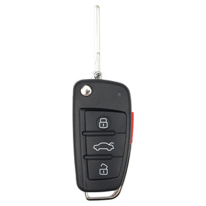 MS 4Botton anahtar kabuk a3 a4 a6 a8 TT Q7 için uygun olabilir S6 rc akıllı araba anahtarı uzaktan kumanda fob araba Bkank anahtar anahtarsız transponder - Product Image 5