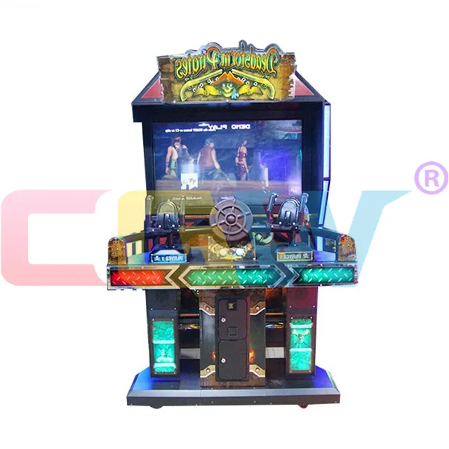 CGW 55 pollici LCD Pirateship Arcade Shooting Racing simulatore di macchine per videogiochi per Game Center