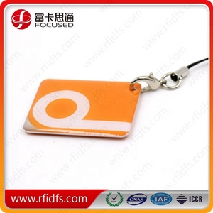 13.56mhz Nfc Pet etiketi epoksi anahtarlık sosyal medya paylaşımı Rfid anahtar etiketi - Product Image 4
