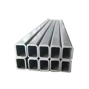 现货矩形方形镀锌钢管厂批发低价输油管道弯曲加工 - Product Image 1