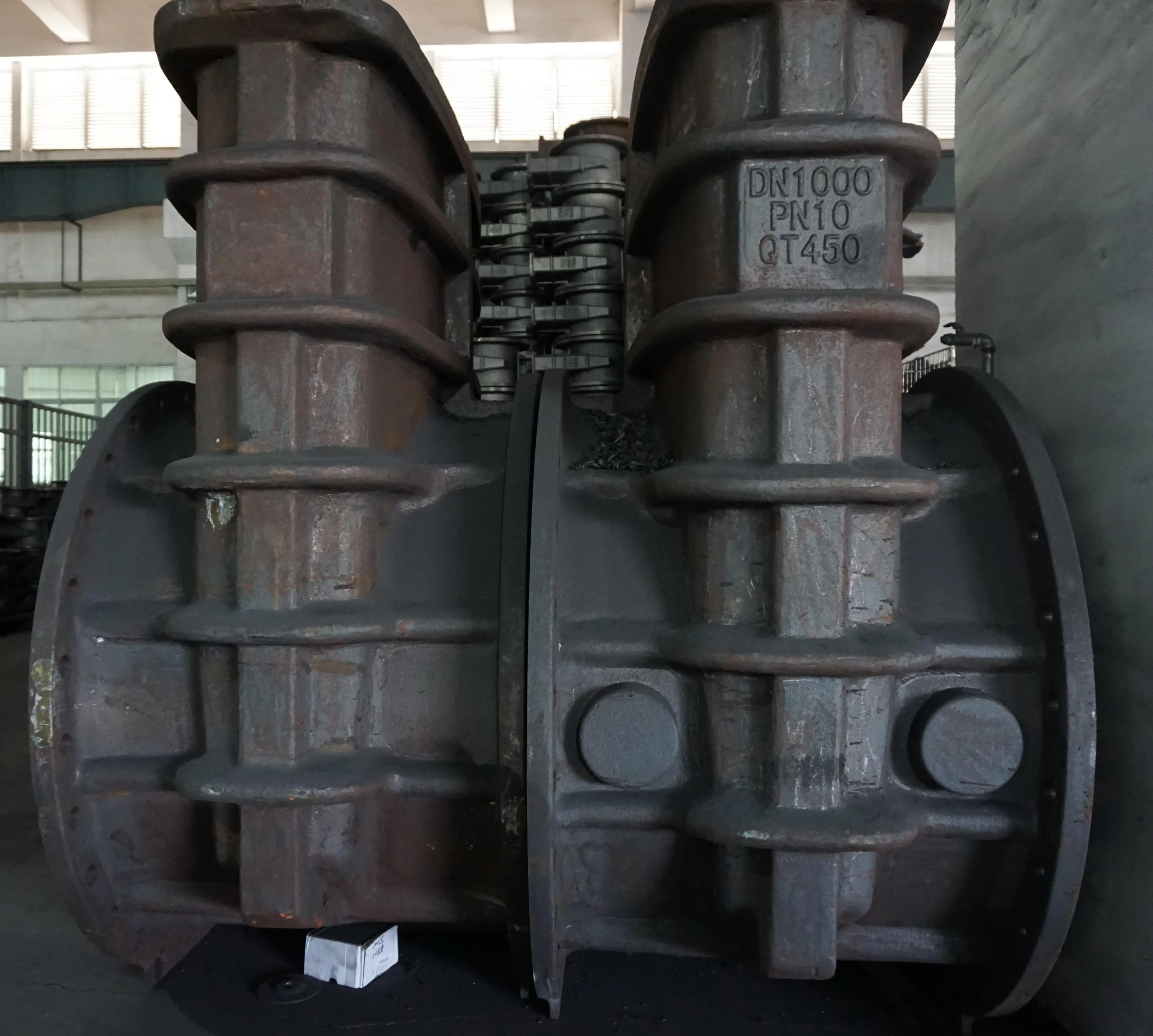 Spheroidal graphite cast iron gate valve