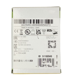 Sistema de E/S 750-430 módulo controlador PLC módulo Original 750 430 SISTEMA DE E/S módulo de entrada Digital PLC 8DI WAGOS 750-430 - Product Image 3