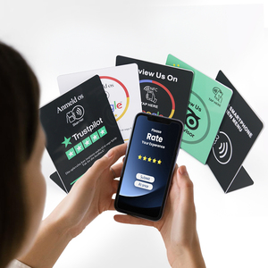 Nfc kartvizitler pvcTap QR kodu İş Ins Facebook TIKTOK sosyal medya google yorumları anahtar vip plastik uhf rfid nfc pvc kart - Product Image 3