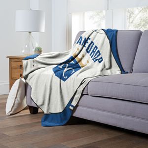 ผ้าห่มโยนผ้าไหมแบบสัมผัสผ้าเจอร์ซีย์ทางการ MLB royals - Product Image 3