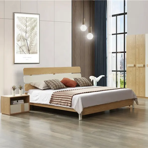 Meubles de chambre à coucher de style turque, design MDF moderne, vente en ligne, 6 pièces