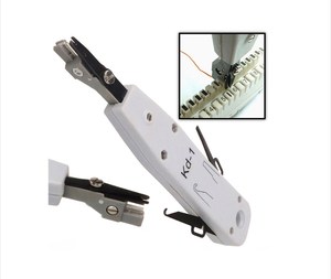 110แทรกเครื่องมือตัดเจาะลงส่งผลกระทบต่อเครือข่าย Rj45หมัดลงเทอร์มินัลแทรก - Product Image 1