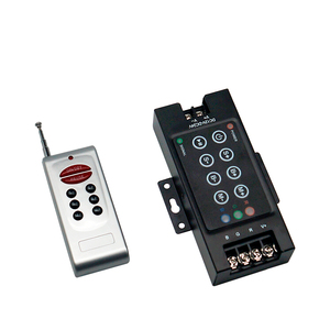 Controlador Led Inalámbrico, Pwm, Rf, 8 Teclas, Control Remoto, DC12V, 24V, 10A, 3 Canales, RGB - Product Image 1
