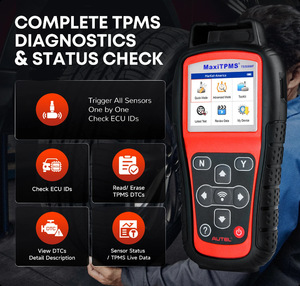 MaxiTPMS TS508WF Automotive TPMS Herramienta de diagnóstico y reparación Programación de sensores